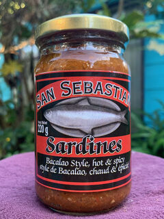 San Sebastian Sardines Bacalao Style